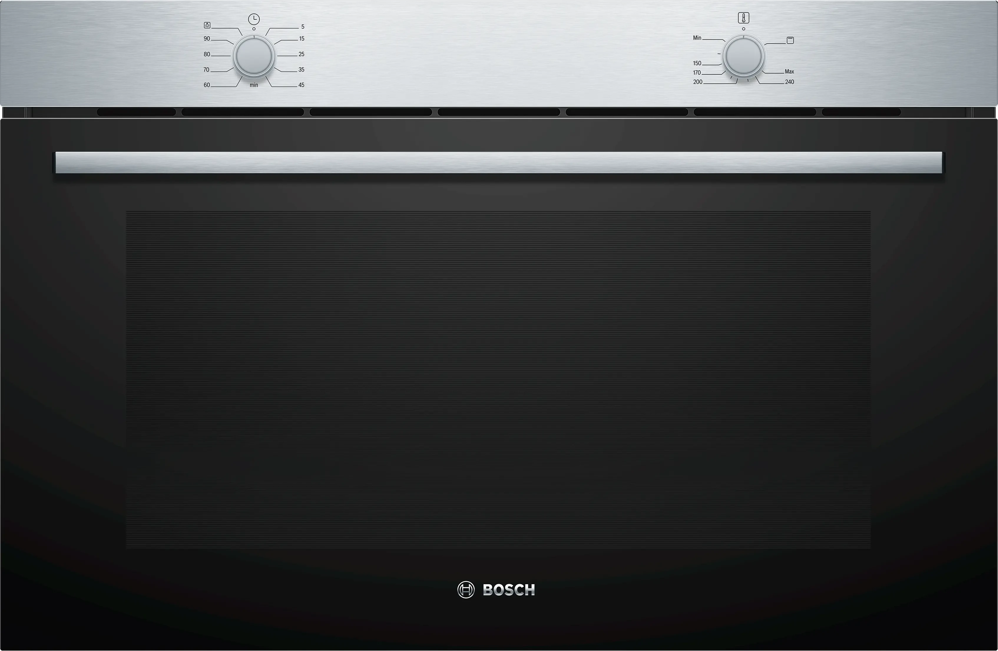 Series 2 فرن غاز مدمج 90 x 60 cm الفولاذ المقاوم للصدأ VGD011BR0M