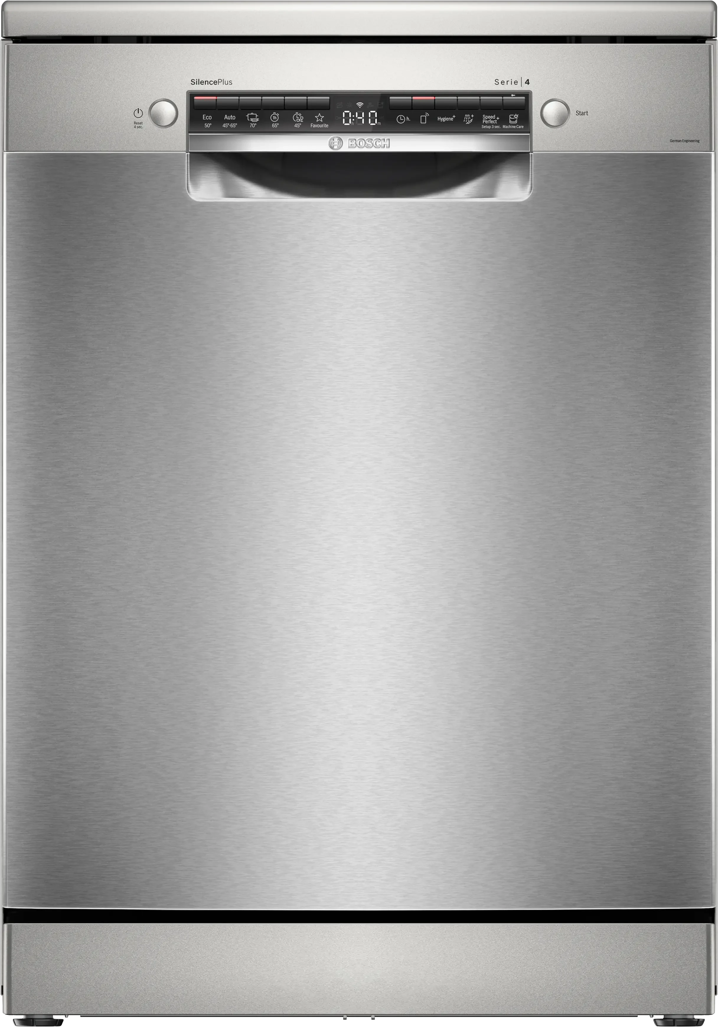 Series 4 غسالة أطباق قائمة بذاتها 60 cm إينوكس سهل التنظيف SMS4EMI60V