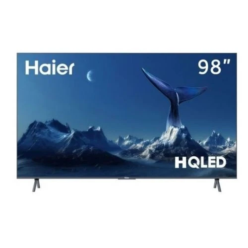 شاشه QLED سمارت هاير 98 بدقة 4K UHD مع ريسيفر داخلي - H98S900UX