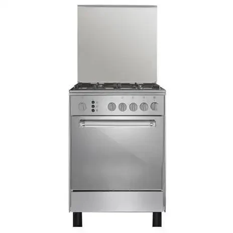 بوتجاز كريازي، 4 شعلة غاز، 60 سم - فضي - 6700S