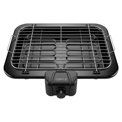 شواية كهربائية، 2500 وات، مفتاح أمان، BG1025T - اسود